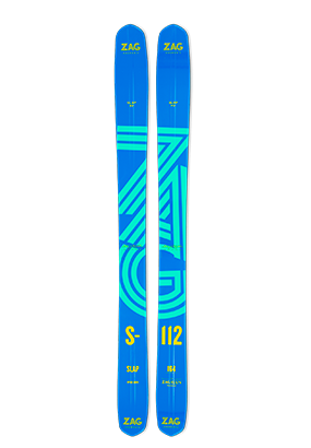 Freeride skis ZAG SLAP 112 lady 2023 - ZAG Skis US